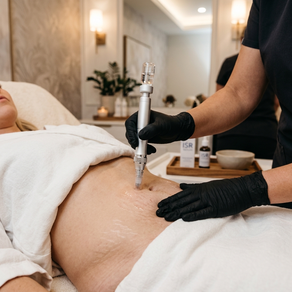 Inkless Stretch Mark Rejuvenation Treatment in Action